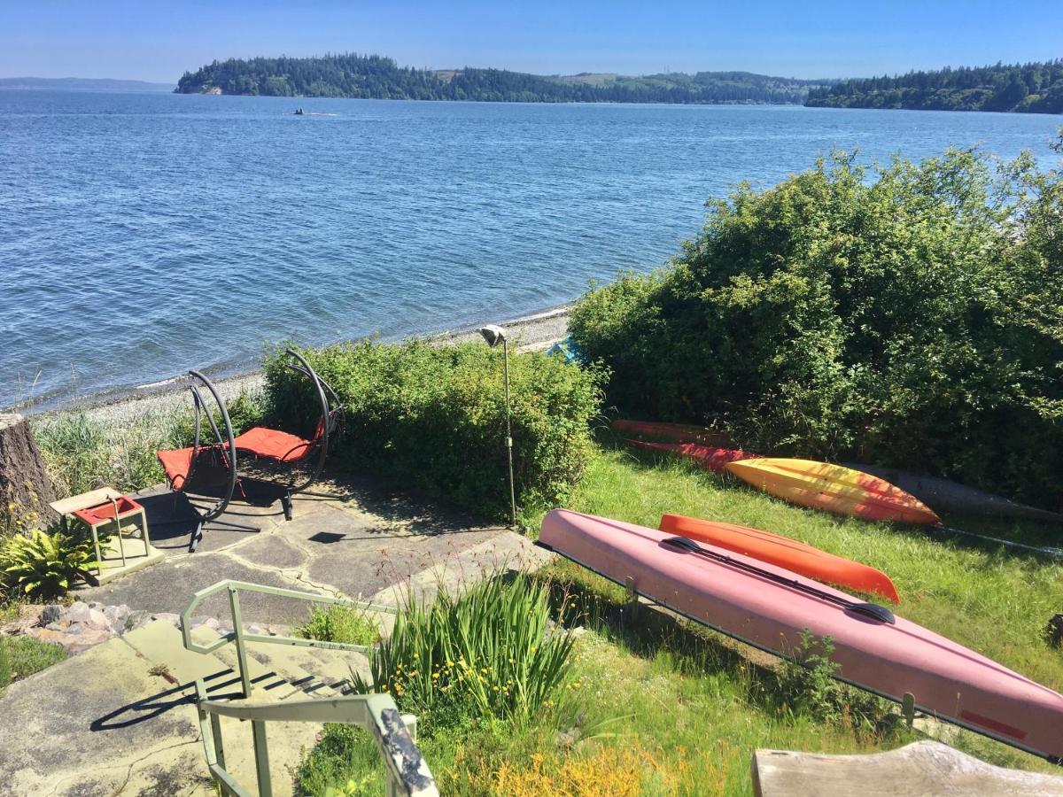 Private Beach - Port Ludlow Beach Happy Camper Villa Exterior photo